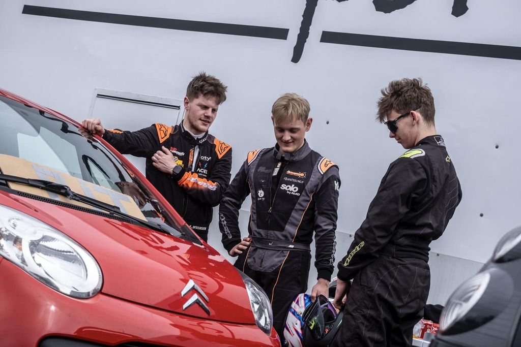 Der er ikke langt fra karting til C1-ræs
(Foto: C1 Scandinavia / Niklas Majgaard)